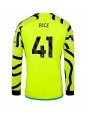Arsenal Declan Rice #41 Replika Borta Kläder 2023-24 Långärmad